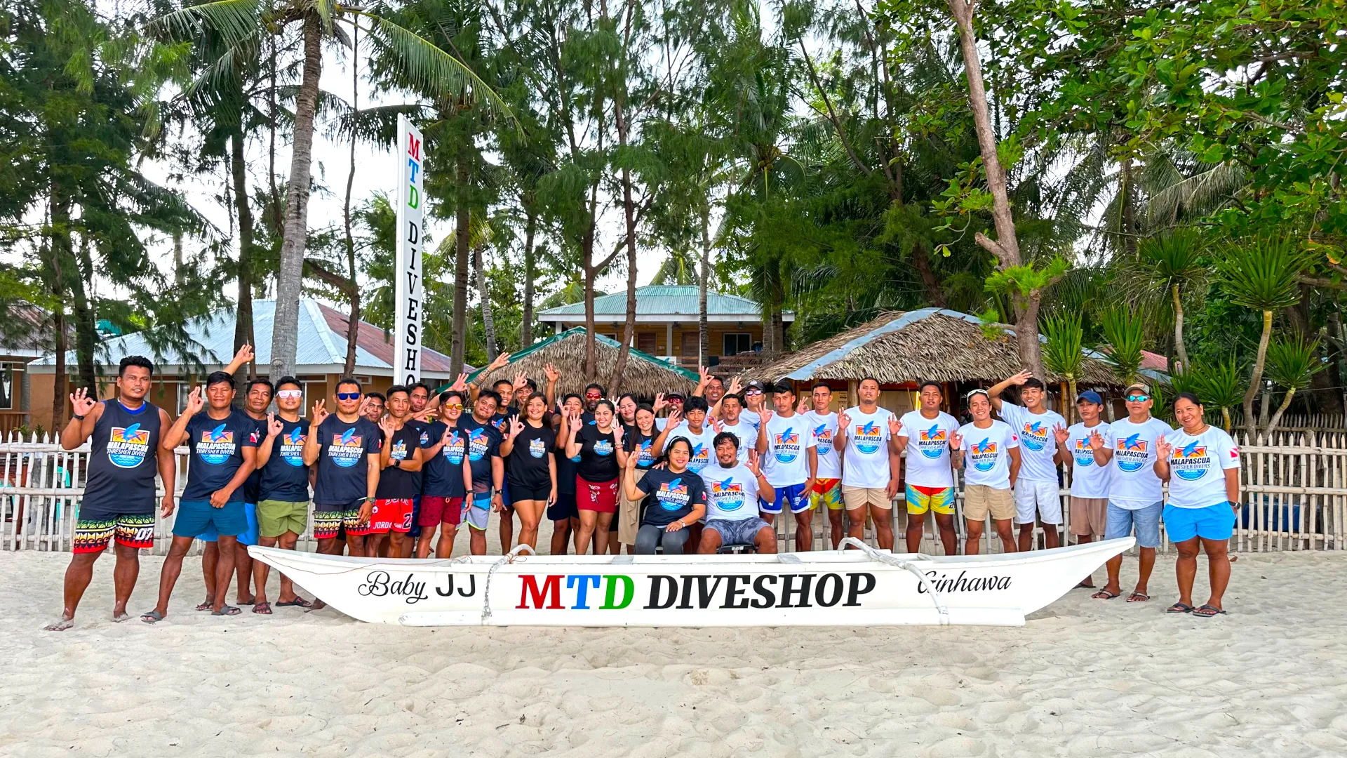 MTD Diveshop team – Malapascua dive experts