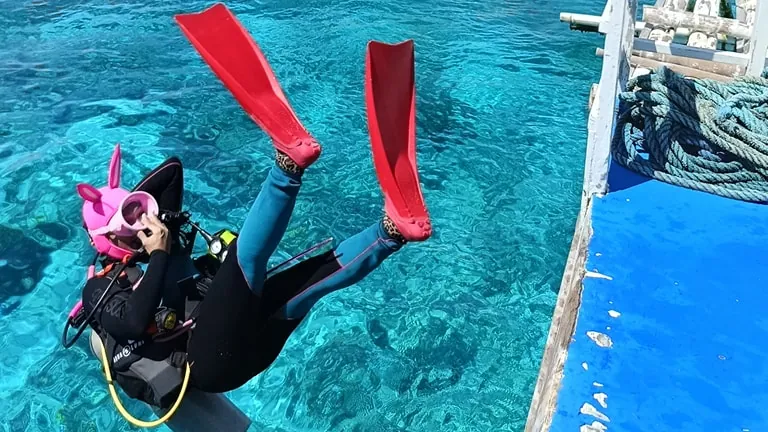 Diving at Capitancillo Islet